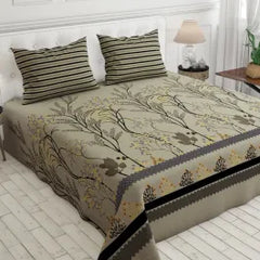 3 Pcs Cotton Bed sheet