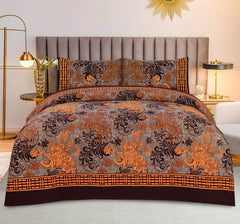 Cotton Satin King Size Bed Sheet STN 035