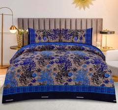 Cotton Satin King Size Bed Sheet STN 036