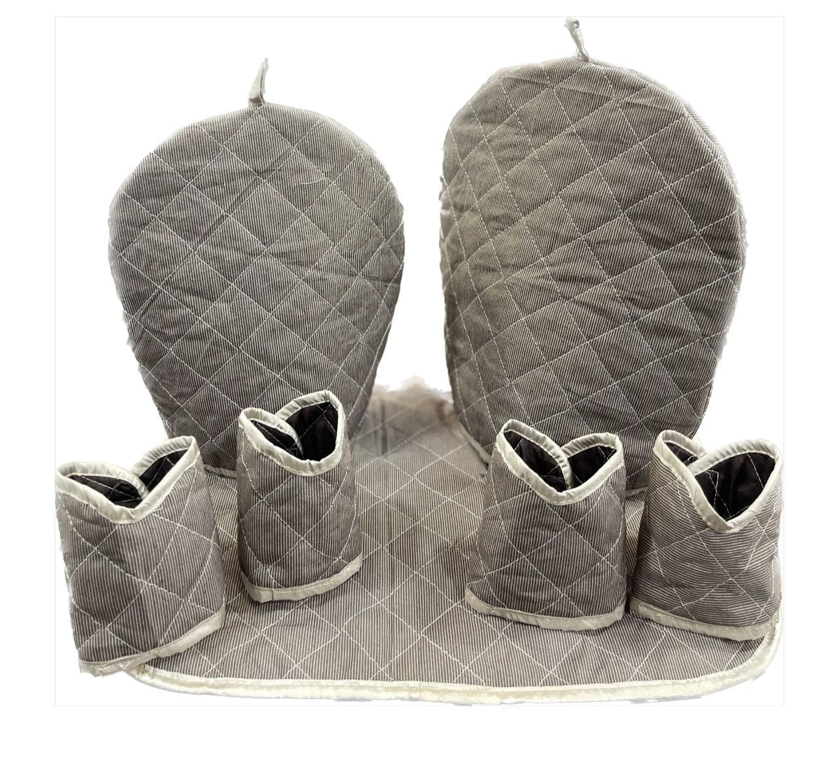 QUILTED 7PC COFFEE COZY SETS TCZ 008