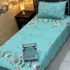 4 Pcs Single Pair Bedsheets (2x single bed sheets) 8873