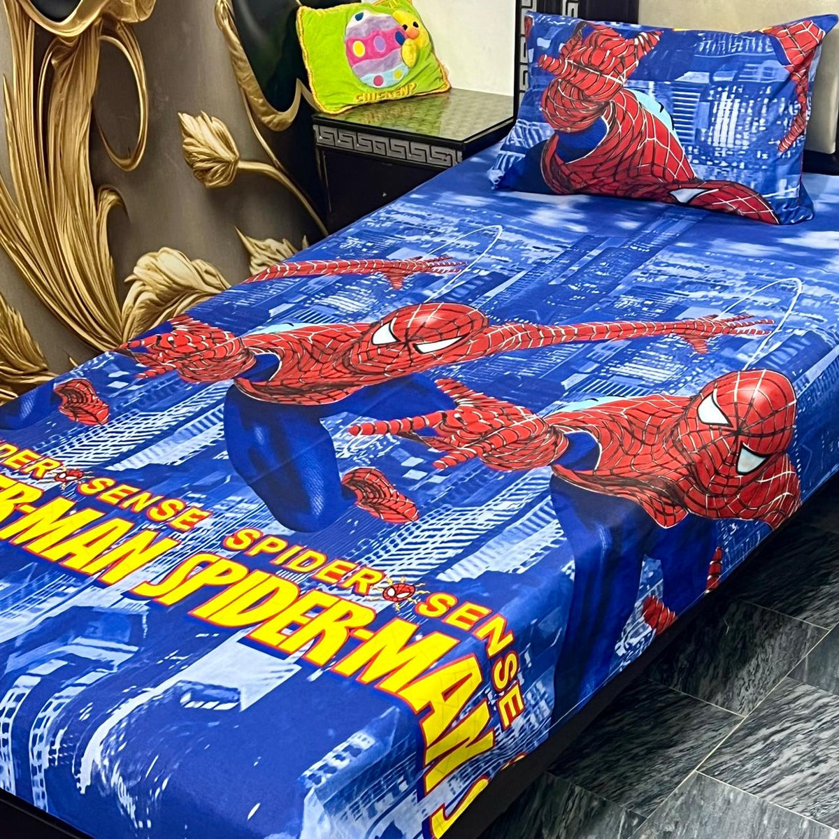 4 Pcs KIDS Single Pair Bedsheets (2x single bed sheets) KIDS 772