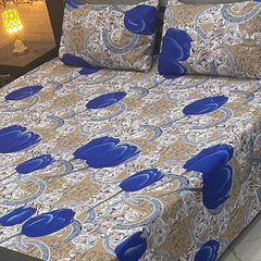 Cotton Satin King Size Bed Sheet STN 051