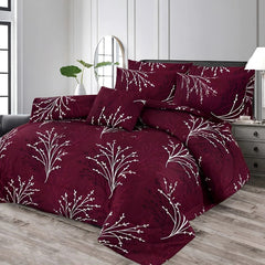 7 Pcs Comforter Set King Size Design KCC 00400