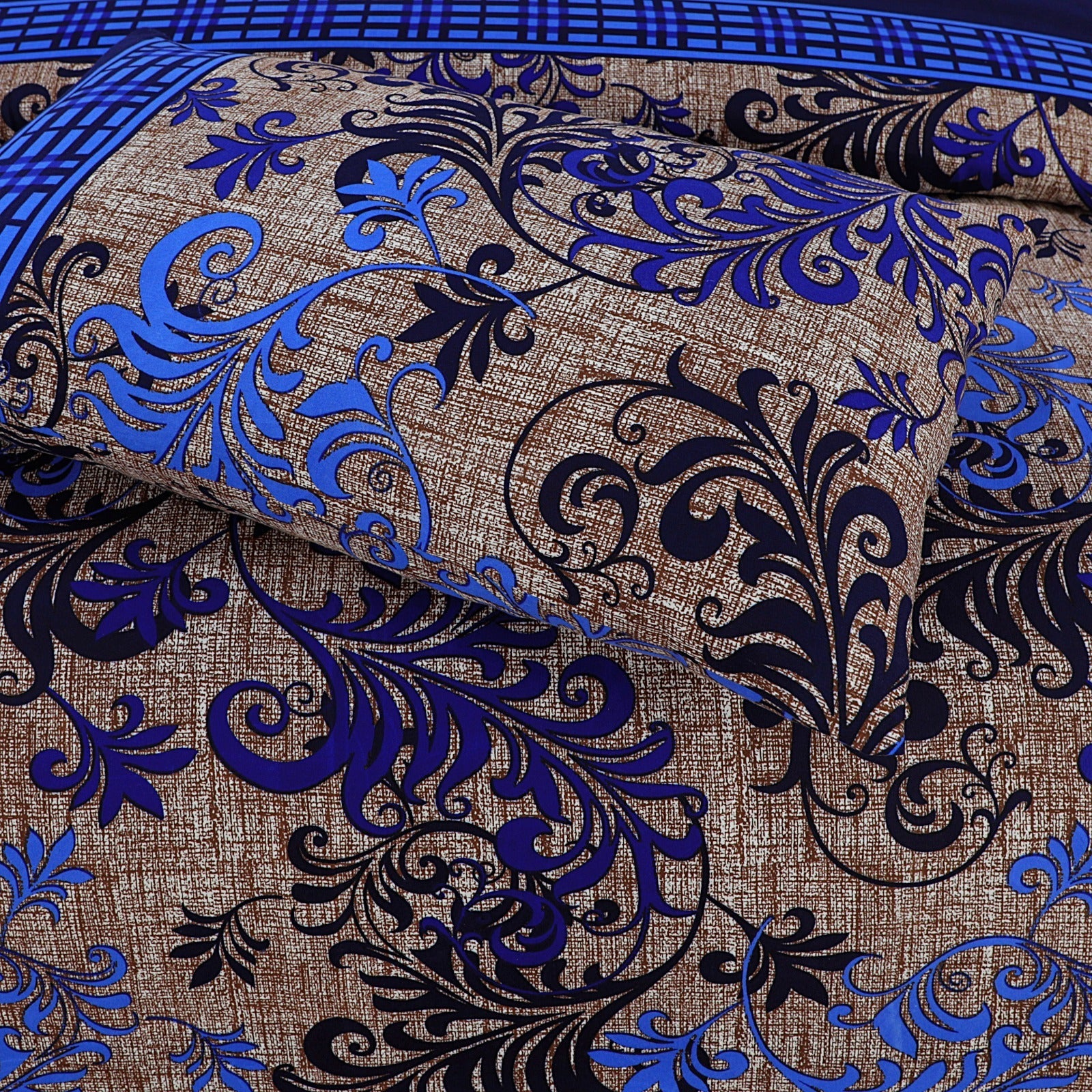 Cotton Satin King Size Bed Sheet STN 036