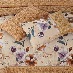 7 Pcs Comforter Set King Size Design KCC 00405